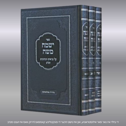 ישמח משה - מועדים